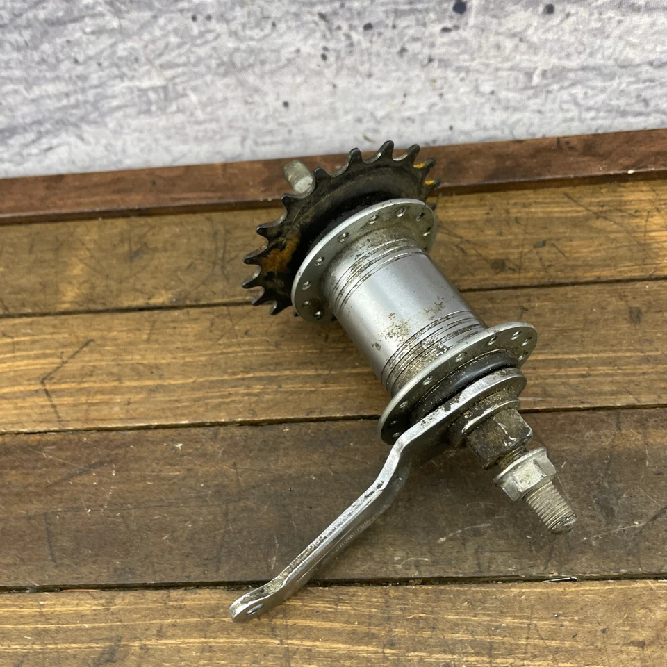 Vintage Shimano BMX Coaster Brake Hub 28h D Type Muscle Bike  28 Hole 2  110 mm - Image 3 of 4