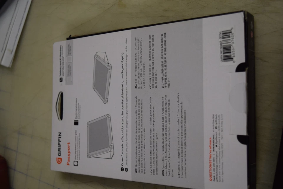 *griffin passport portfolio New Black 7" tablets NEW - Image 2 of 3