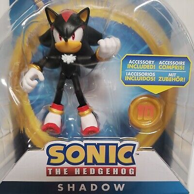 Sonic The Hedgehog - Shadow with Super Ring - 4 Inch Action Figure