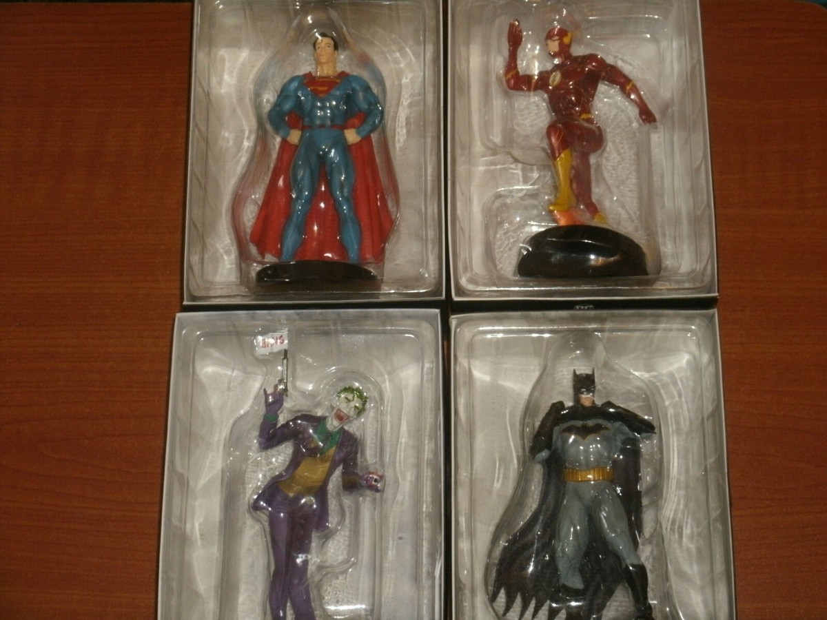 BATMAN, JOKER, FLASH SUPERMAN Eaglemoss DC ALL-STARS Figure