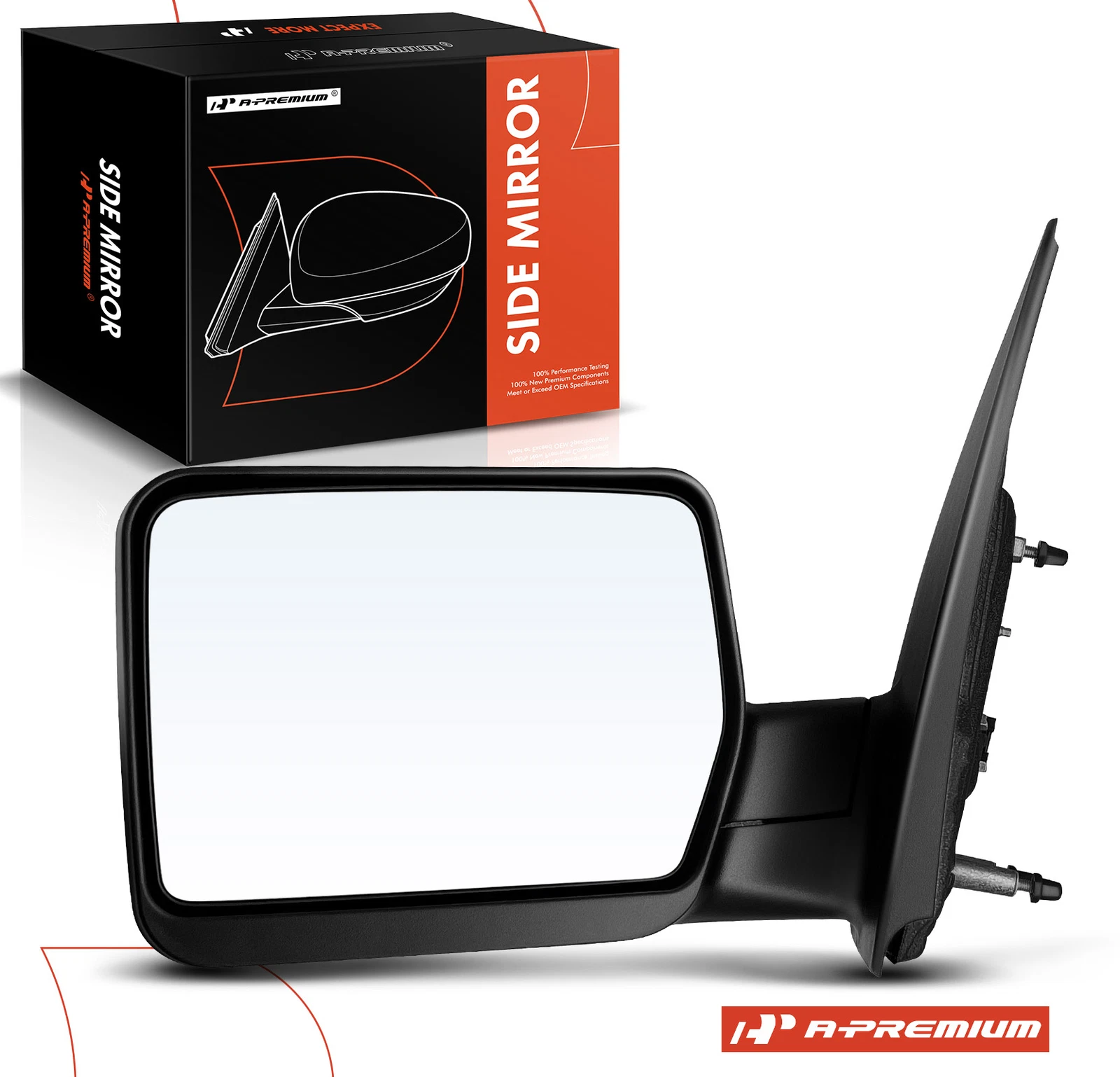 A-Premium Driver Power Mirror Manual Fold for Ford F-150 2004-2008 8L3Z17683EA