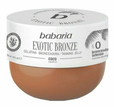 Babaria EXOTIC BRONZE Selbstbräunungscreme Coconut Tanning Jelly 300ml 