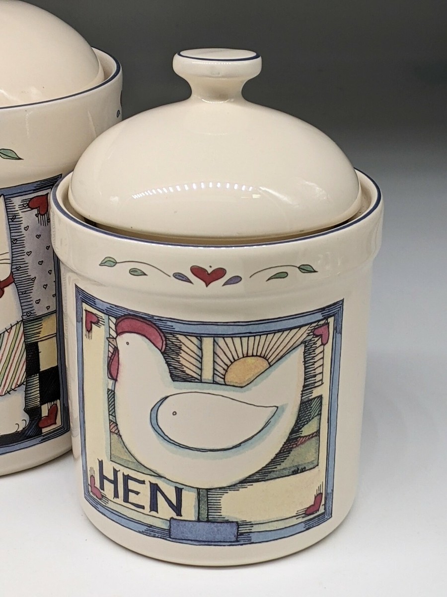 Vintage Susan Winget Cannister Set | eBay