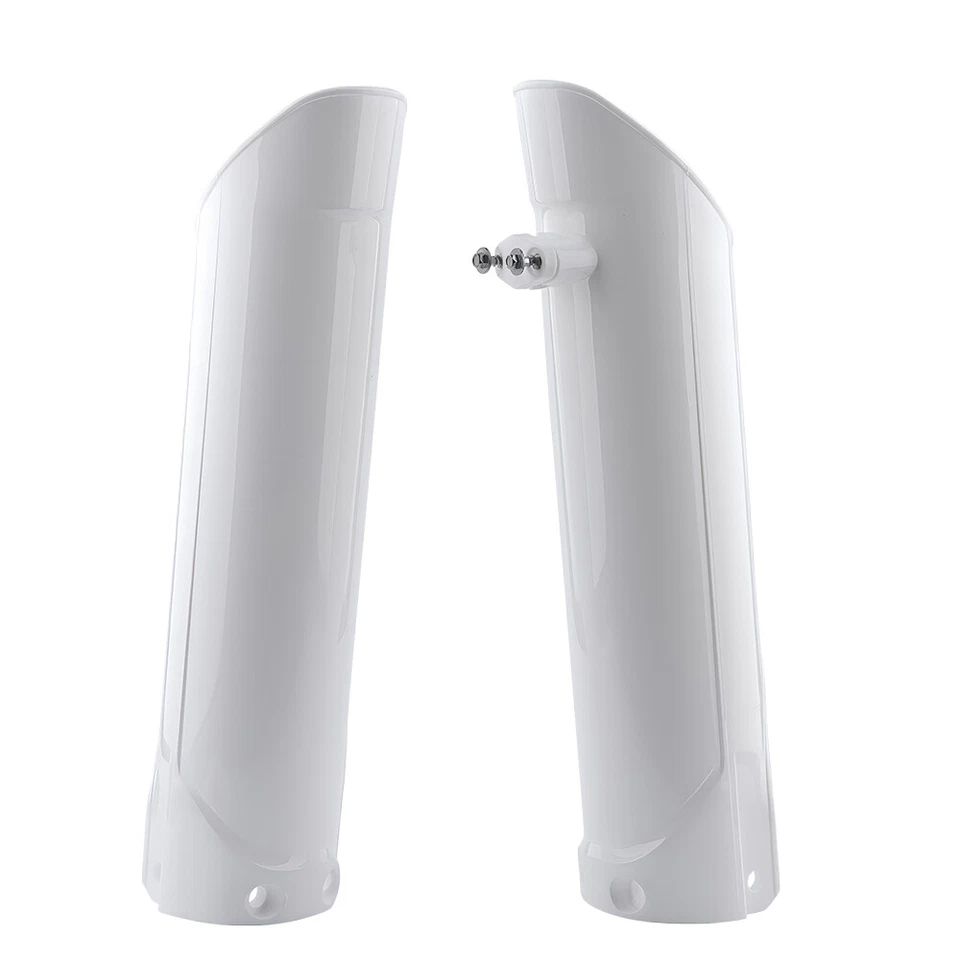 Cubierta protectora de horquilla blanca cubiertas de amortiguador delantero para KTM XC XC-W EXC GAS EC MC EX Foto 3 de 4