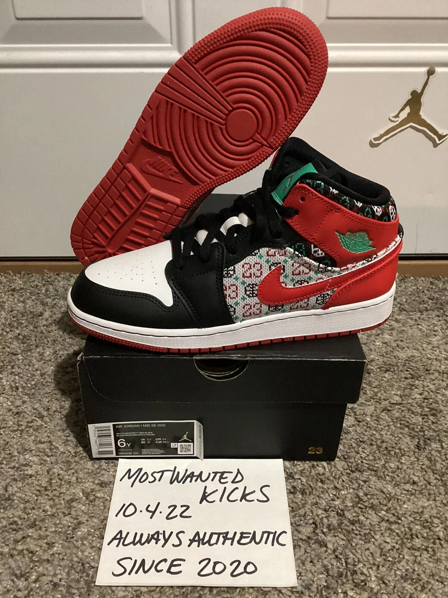 Jordan 1 ugly shop christmas sweater