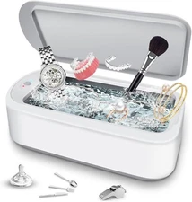 Ultrasonic Jewelry Cleaner Denture Glass Watch Ring Bath Tank Cleaning Machine