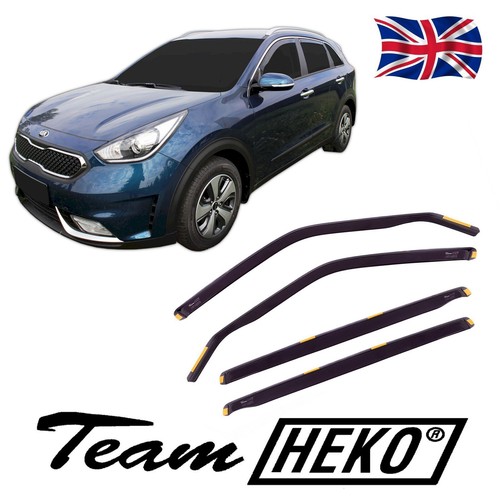 HEKO TINTED WIND DEFLECTORS for KIA NIRO 5 DOOR 20162022 4pc eBay