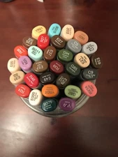 NEW 78 Copic Sketch Marker Lot **NO DUPLICATES**