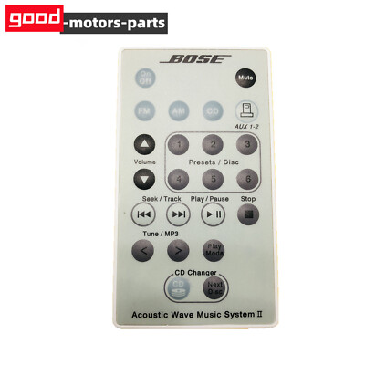 Genuine FOR BOSE Acoustic Wave Music System II Remote Control white