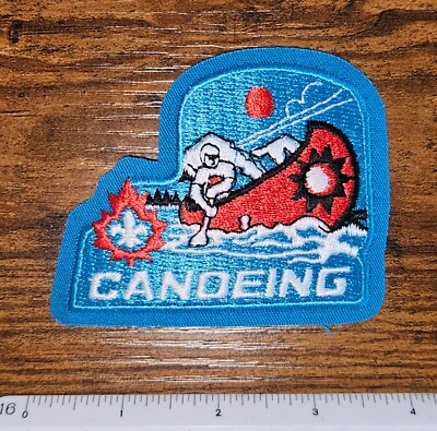 Calgary Alberta Canada Scouts World Scouting Organization Canoeing BSA Patch