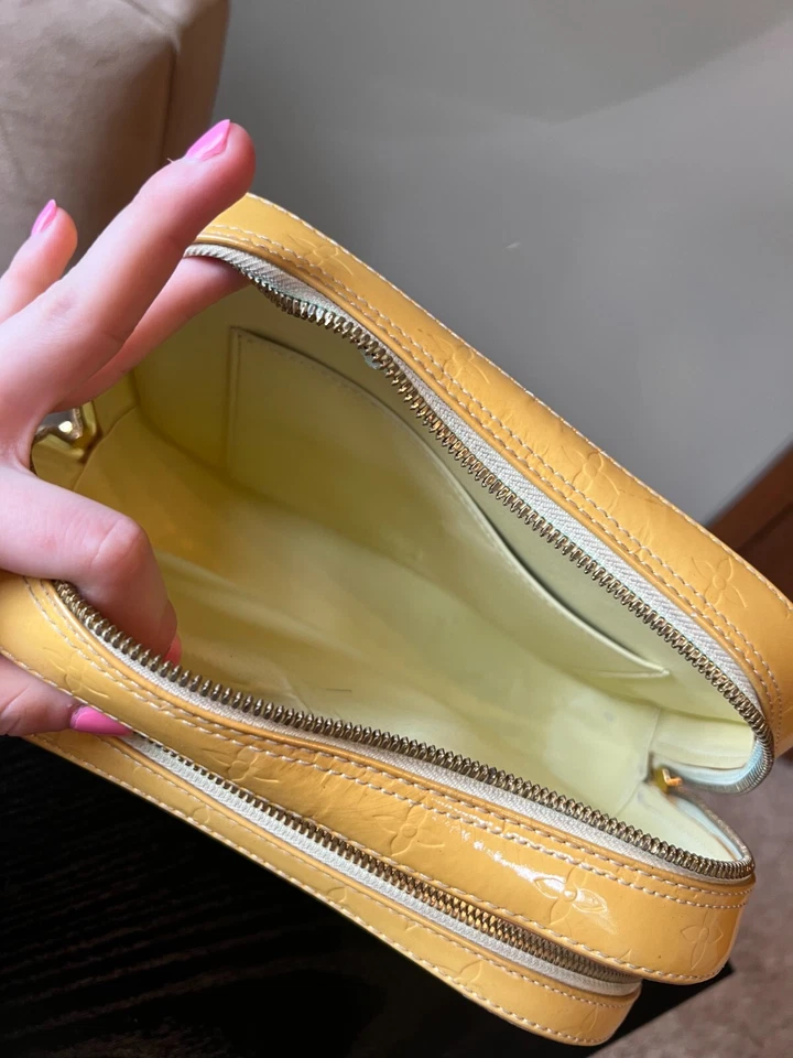 Mochila Louis Vuitton Vernis Murray amarilla Foto 4 de 4