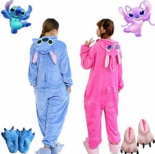 Party Cosplay Women Stitch Angel Lilo Kigurumi Pajamas Animal Onesie9a Costume