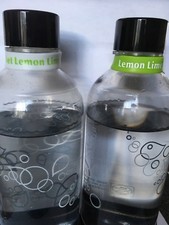 Soda Rings-Labels for Soda Stream Bottles. Lemon-Lime and Diet Lemon-Lime.