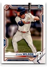2021 Bowman Draft #BD-140 Ethan Wilson Philadelphia Phillies