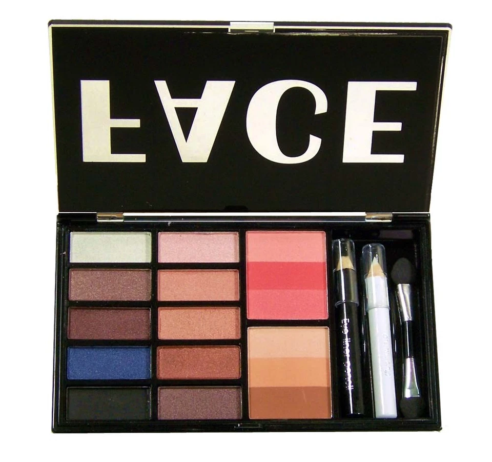 Kit de maquiagem Carry All Trunk + conjunto de beleza cosmética paleta facial 15 cores GRÁTIS - Imagem 4 de 4