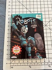 2005 Robots The Movie Coloring Activity Book By Kappa H-8