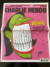 Charlie Hebdo 4/11/2015; Royal; dernier filtre a particules avant la cop 21