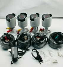 Lorex LAB223B High Definition 1080p Bullet Security Camera And Cables (4 pack)