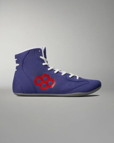 Scarpe da wrestling RUDIS INTERNATIONAL Royal boxe MMA scarpe da combattimento blu - Foto 8 di 12