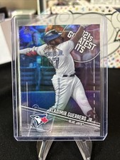 Vlad Guerrero Jr - 2022 Topps 2021's Greatest Hits Rainbow Foil Insert #21GH-1