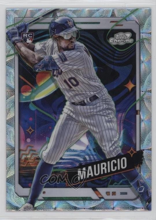 2024 Topps Cosmic Chrome Nucleus Refractor Ronny Mauricio #10 06gz