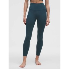Lululemon Wunder Train High-Rise Tight 25" Indochine Blue Size 8