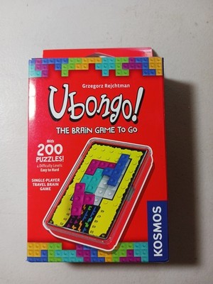 Ubongo The Brain Game to Go Travel Puzzle Game by Thames & Kosmos