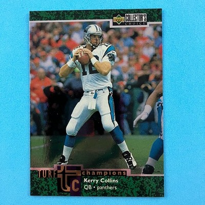 Kerry Collins 1997 Upper Deck Collector's Choice Turf Champions #TC1 Panthers