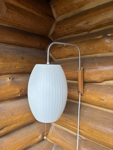 Mid-Century Modern Nelson Cigar Bubble Pendant Lamp