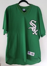 Chicago White Sox Vintage St. Patrick's Day Jersey Russell Athletic Size 48 