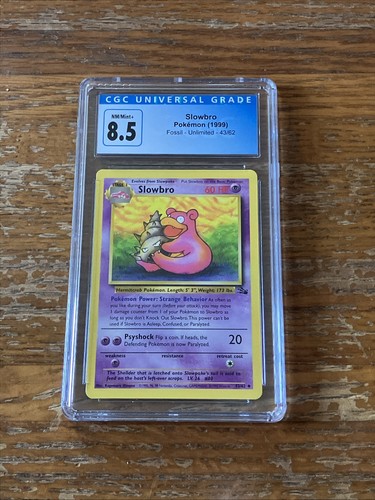 Slowbro (Unlimited) graded CGC 8.5 for sale on eBay