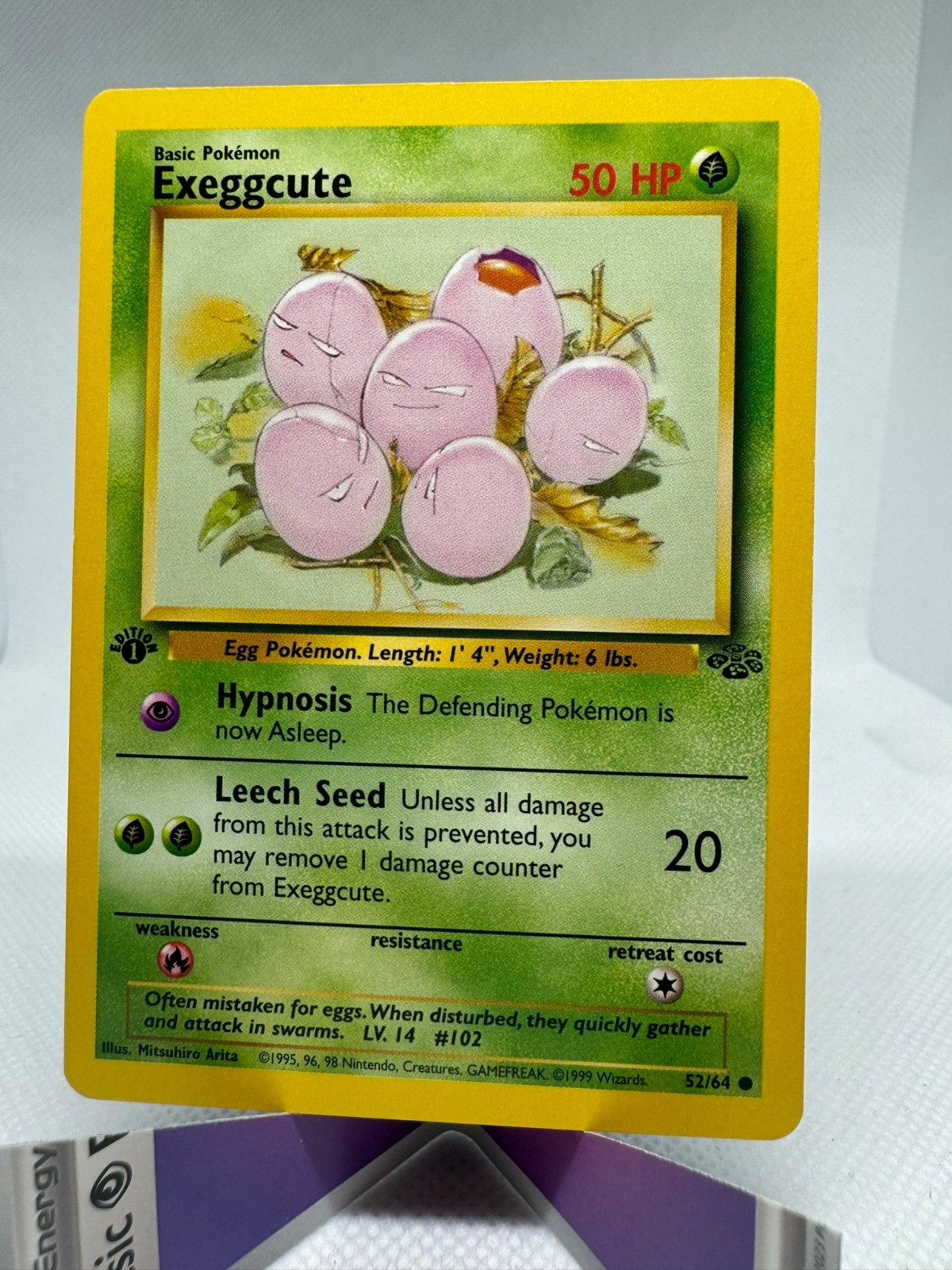 Exeggcute 52/64 Jungle Regular 1st Edition NM