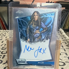 Topps Chrome WWE 2026 Blue Brand Autographs Nia Jax Auto BBA-NIA
