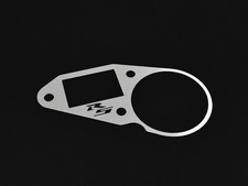 Tachoblende aus Edelstahl kompatibel mit Aprilia RS 125 | 250 silber Logo