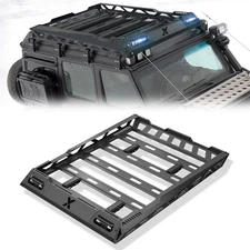 150 LBS 55'' x 41'' Cargo Carrier Roof Rack Cargo Basket for Car SUV Truck Van