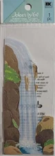 RARE Jolee's WATERFALL Stickers Mountain Hiking Rocks Niagara Falls Vacation