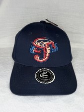 OC Sports Minor League Baseball Navy Jacksonville Jumbo Shrimp SnapBack Hat, OS