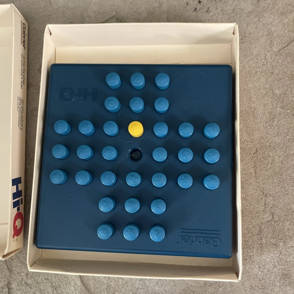 Vintage 1978 HI-Q Gabriel #7120 Solitaire Game Complete - Image 3 of 4