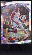 2025 Panini Prizm Saniya Rivers (RC) #131 Silver Pandora + BASE CARD - Sun