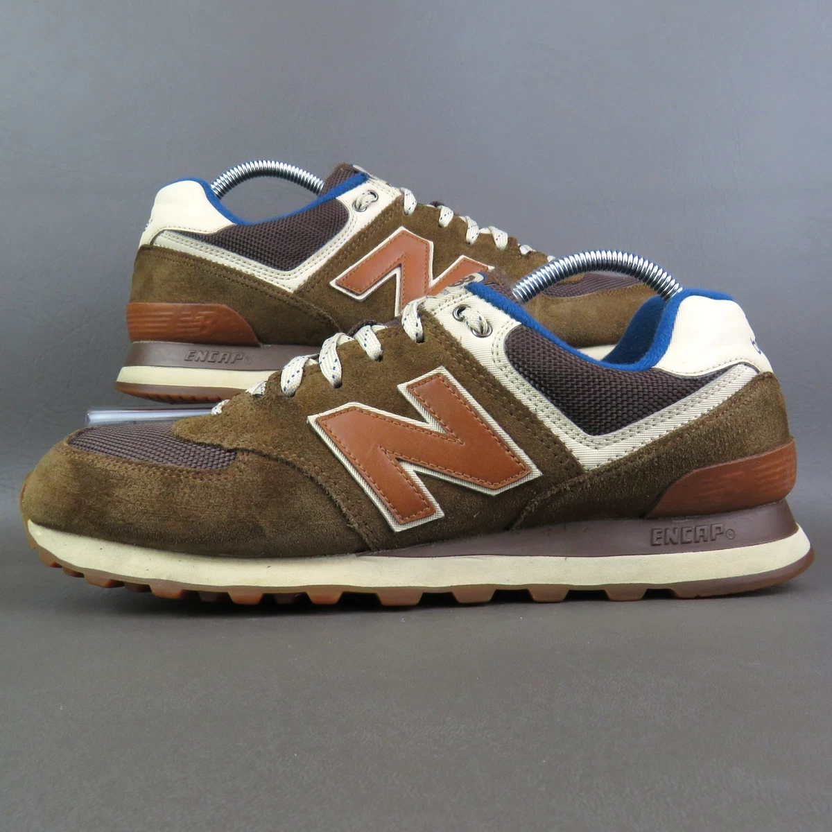 Las mejores ofertas en New Balance 574 Tan Blue | eBay