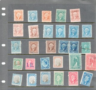 US Stamps Revenue Stamps Lot 29 Stamps Used