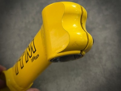Potence ITM RACING BIG ONE Jaune Pantani - 140 Mm - Flashe Et Neuve En Boîte !