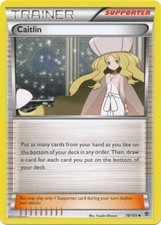 Caitlin - 78/101 - Uncommon (Lp) Plasma Blast - Trainer - Supporter Pokémon