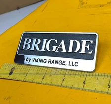 Viking Brigade Range Decal 4.25" badge emblem appliance stove cook top