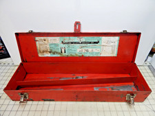 Vintage Indestro Tools 34 Drive Socket Ratchet Toolbox No.7908 Vintage Indestro Tools 34 Drive Socket Ratchet Toolbox No.7908