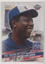 2019 Topps Opening Day 150 Years of Fun Hank Aaron #YOF-6 HOF 3vt