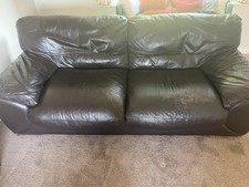 Leather Sofa 3-and-2 Seater - Free - Collection ONLY
