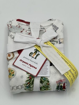 Pottery Barn Kids Buddy The Elf Pajama Set~ Size 4T