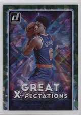2021-22 Panini Donruss Great X-Pectations Holo Green Ice Quentin Grimes #13 0f1v