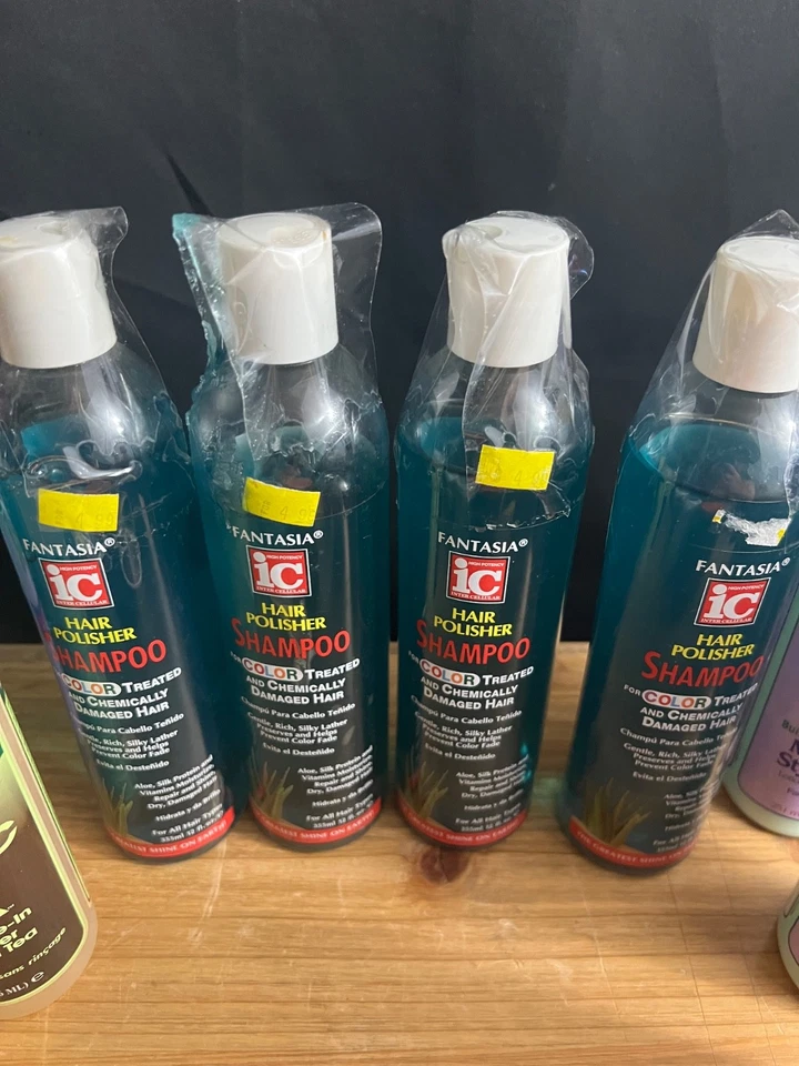 lot of 16 HAIR CARE ITEMS Shampoo/OLIVE OIL CONDITIONER ORS,FANTASIA PURE ALOE++ - Image 2 of 4